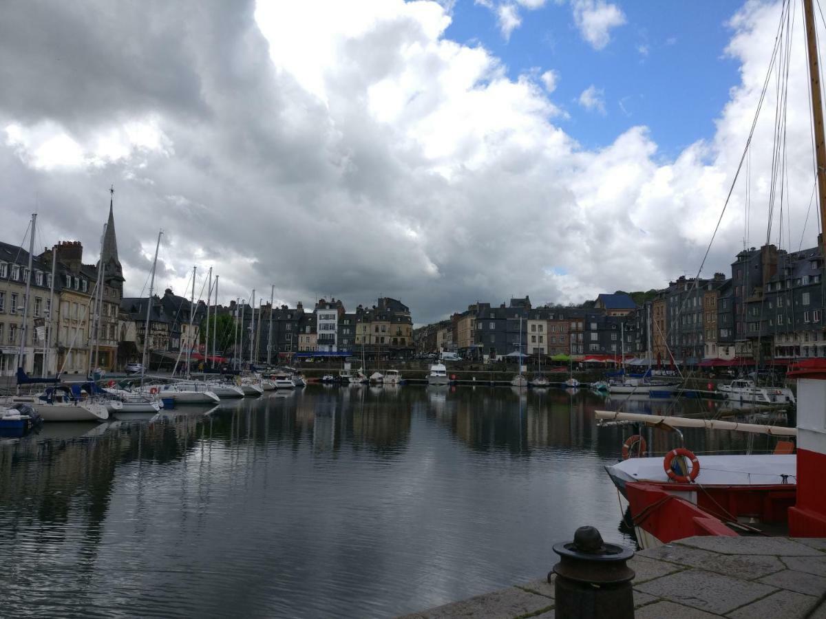 Studio Centre Historique Honfleur Exteriör bild