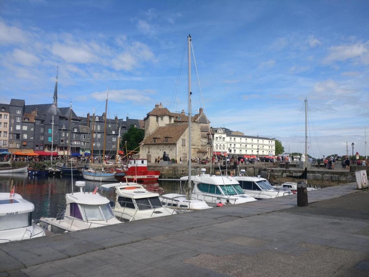 Studio Centre Historique Honfleur Exteriör bild