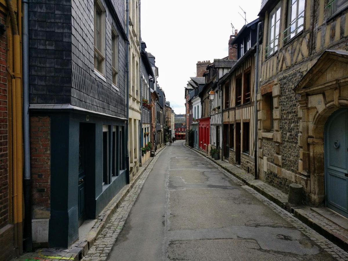 Studio Centre Historique Honfleur Exteriör bild