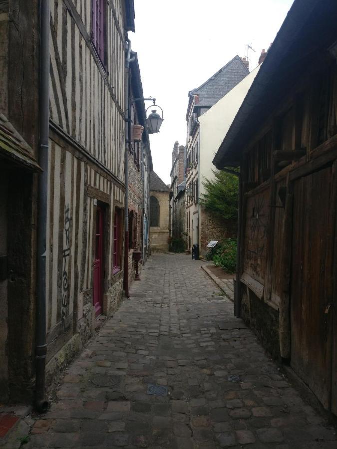 Studio Centre Historique Honfleur Exteriör bild
