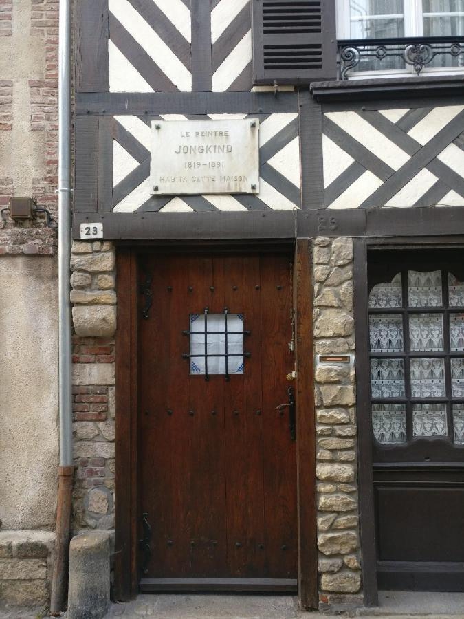 Studio Centre Historique Honfleur Exteriör bild