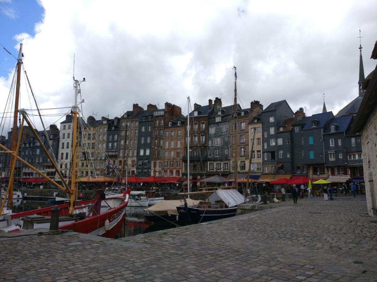 Studio Centre Historique Honfleur Exteriör bild