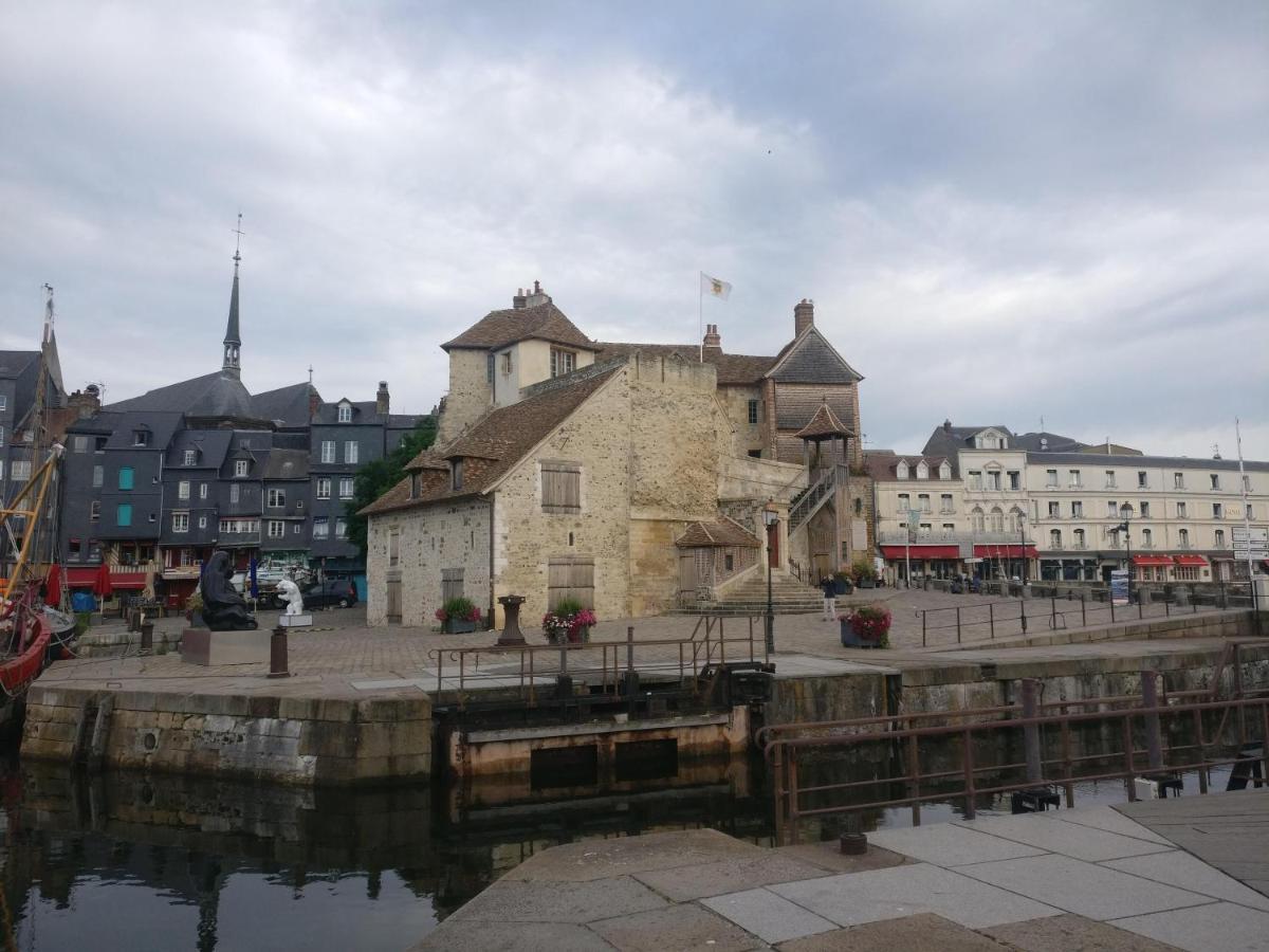 Studio Centre Historique Honfleur Exteriör bild