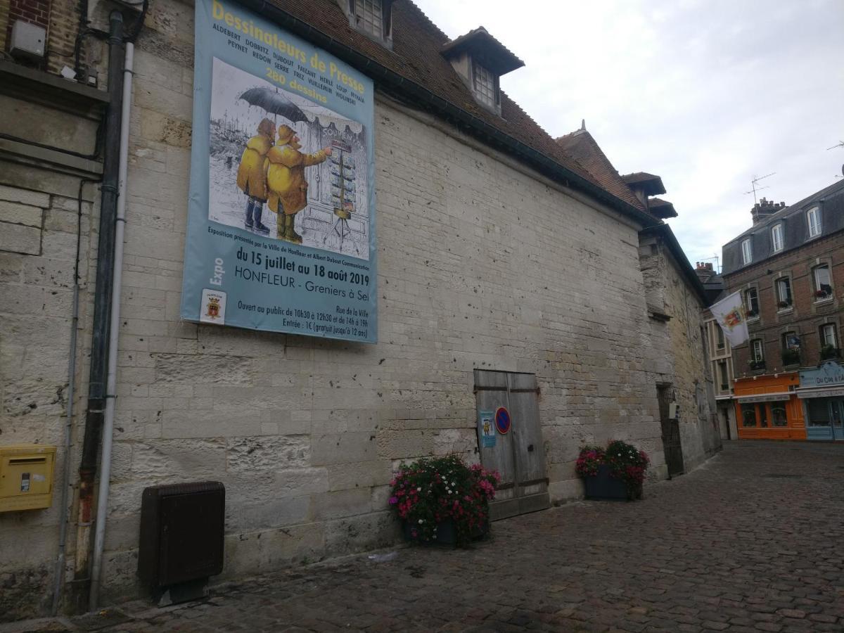 Studio Centre Historique Honfleur Exteriör bild