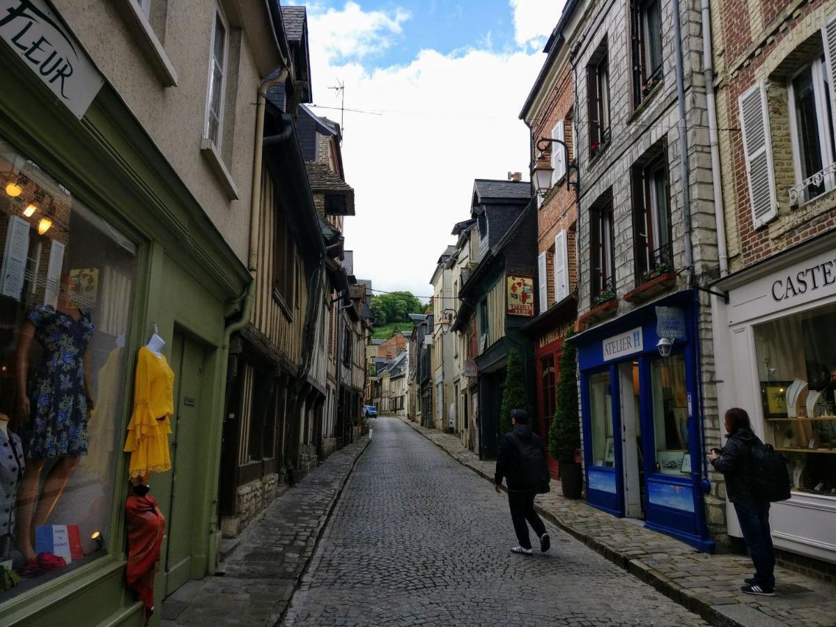 Studio Centre Historique Honfleur Exteriör bild